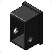 PN 377578-9 x 5 - CAP, BLK, FITS, 1.0X1.5