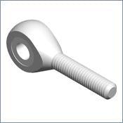 PN 1022/100 - TOD END, MALE, TRE-5/16-24 RH
